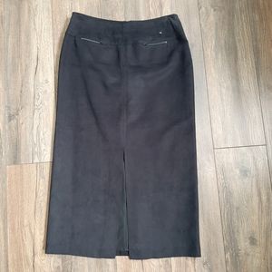 Cleo Black Pencil Skirt